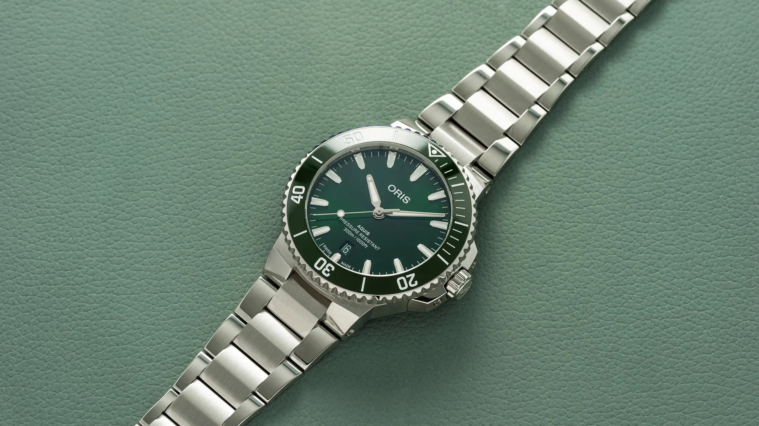 ORIS  Мужские швейцарские часы, автоматический механизм, сталь, 41,5 мм